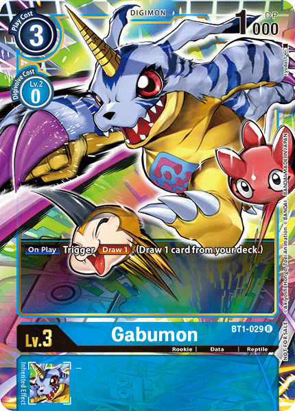 Gabumon [BT1-029] (Alternate Art) [Release Special Booster Ver.1.0] | Mindsight Gaming