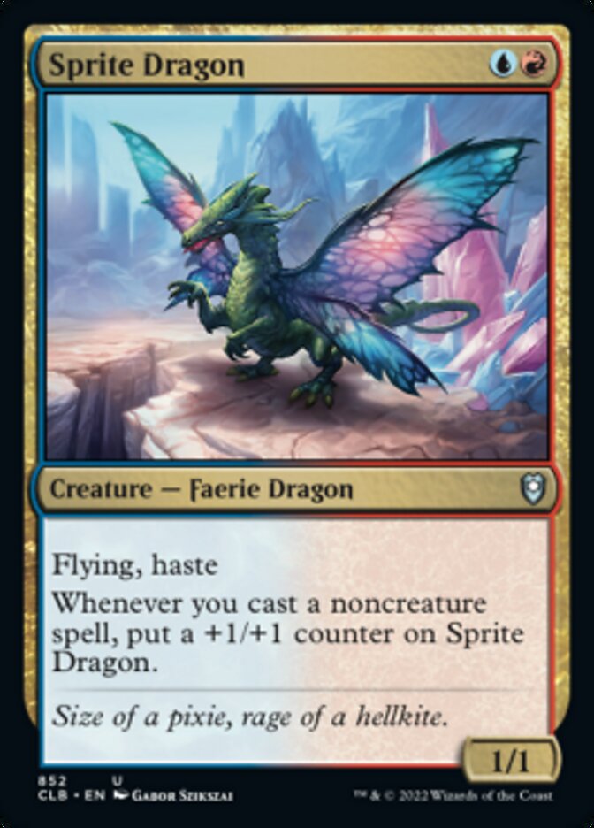 Sprite Dragon [Commander Legends: Battle for Baldur's Gate] | Mindsight Gaming