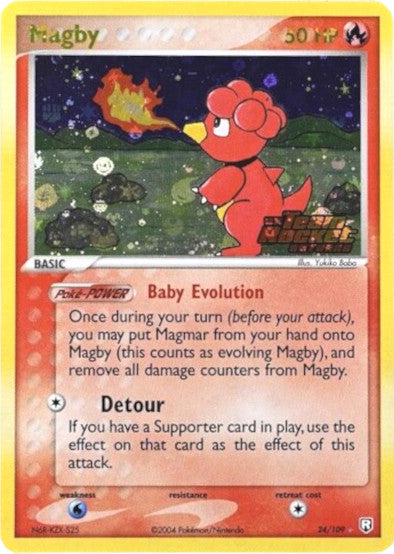 Magby (24/109) (Stamped) [EX: Team Rocket Returns] | Mindsight Gaming