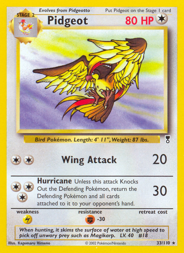 Pidgeot (33/110) [Legendary Collection] | Mindsight Gaming