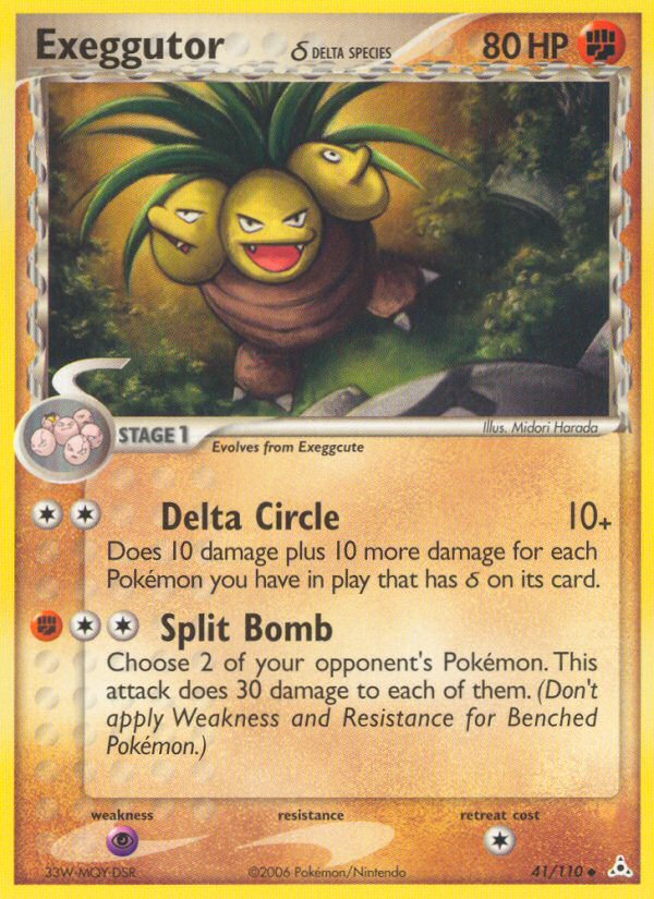 Exeggutor (41/110) (Delta Species) [EX: Holon Phantoms] | Mindsight Gaming