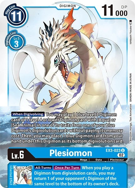 Plesiomon [EX3-023] [Revision Pack Cards] | Mindsight Gaming