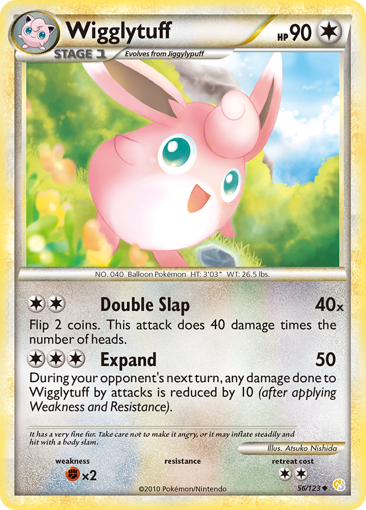 Wigglytuff (56/123) [HeartGold & SoulSilver: Base Set] | Mindsight Gaming