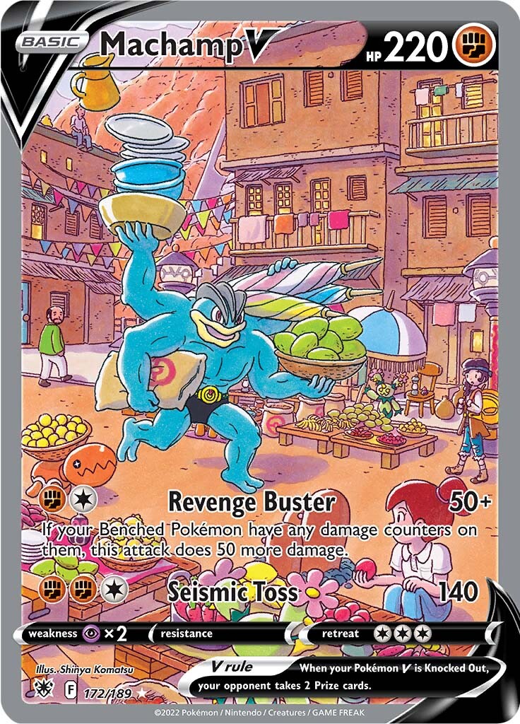 Machamp V (172/189) [Sword & Shield: Astral Radiance] | Mindsight Gaming