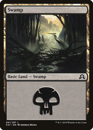 Swamp (291) [Shadows over Innistrad] | Mindsight Gaming