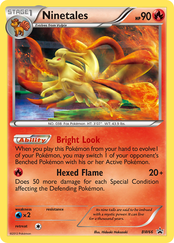 Ninetales (BW66) [Black & White: Black Star Promos] | Mindsight Gaming