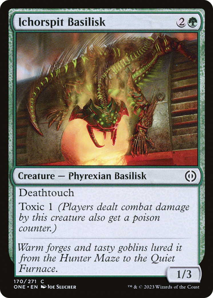 Ichorspit Basilisk [Phyrexia: All Will Be One] | Mindsight Gaming