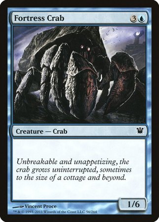 Fortress Crab [Innistrad] | Mindsight Gaming