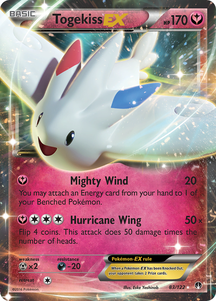 Togekiss EX (83/122) [XY: BREAKpoint] | Mindsight Gaming