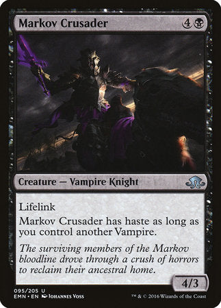 Markov Crusader [Eldritch Moon] | Mindsight Gaming