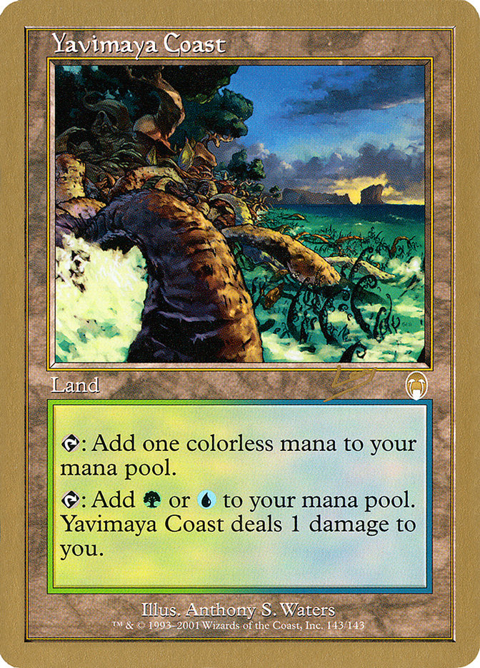 Yavimaya Coast (Raphael Levy) [World Championship Decks 2002] | Mindsight Gaming