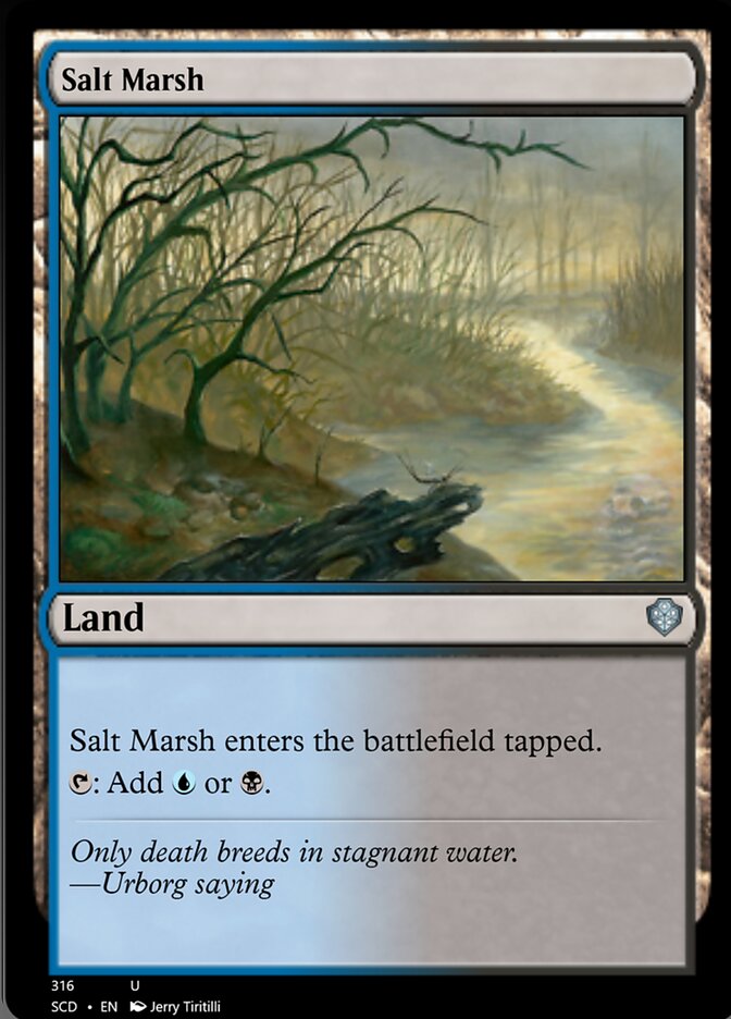 Salt Marsh [Starter Commander Decks] | Mindsight Gaming