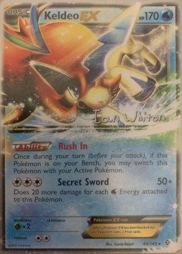 Keldeo EX (49/149) (American Gothic - Ian Whiton) [World Championships 2013] | Mindsight Gaming