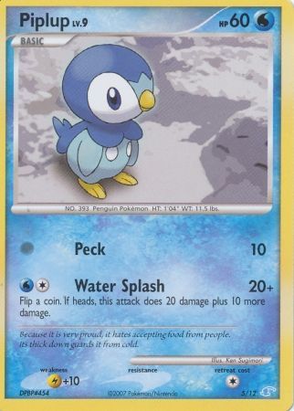 Piplup (5/12) [Diamond & Pearl: Trainer Kit - Manaphy] | Mindsight Gaming