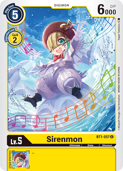 Sirenmon [BT1-057] [Release Special Booster Ver.1.0] | Mindsight Gaming