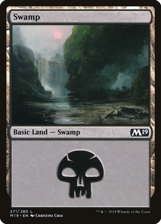 Swamp (271) [Core Set 2019] | Mindsight Gaming