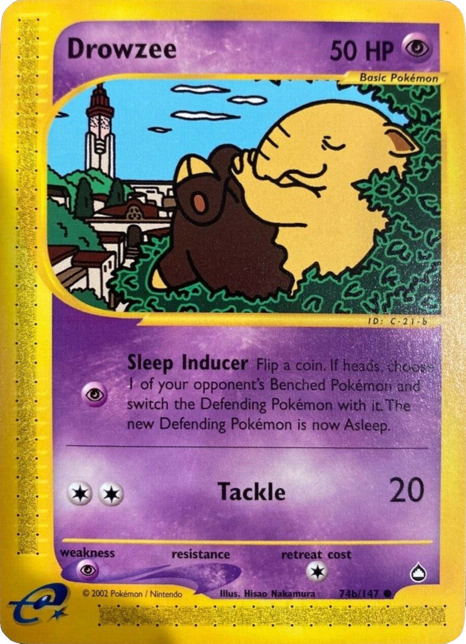 Drowzee (74b/147) [Aquapolis] | Mindsight Gaming