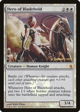 Hero of Bladehold [Mirrodin Besieged Promos] | Mindsight Gaming