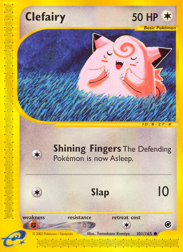 Clefairy (101/165) [Expedition: Base Set] | Mindsight Gaming