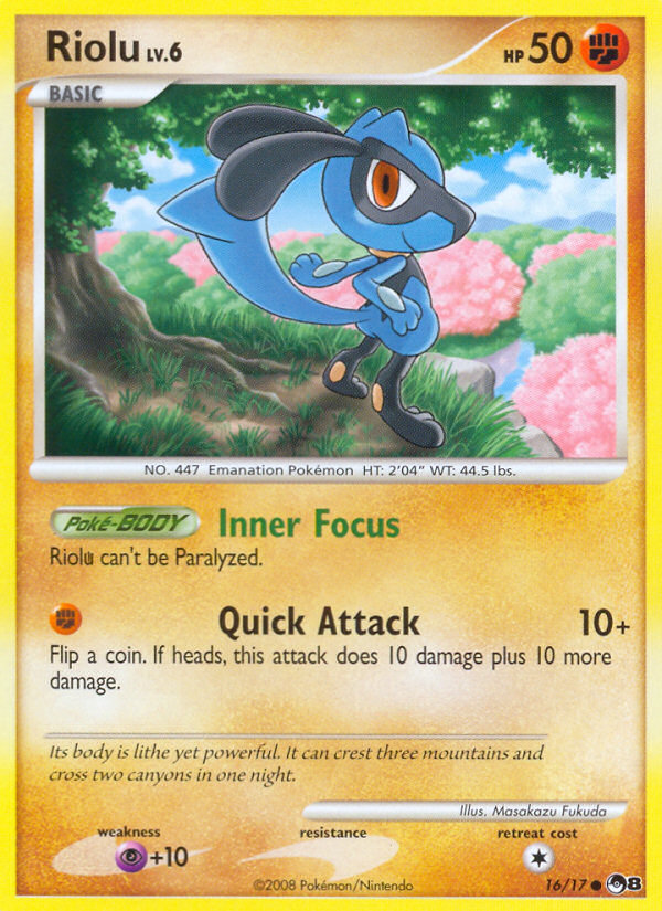 Riolu (16/17) [POP Series 8] | Mindsight Gaming