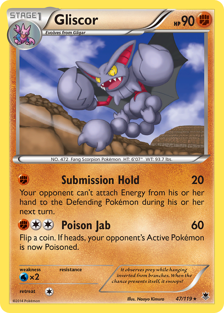 Gliscor (47/119) [XY: Phantom Forces] | Mindsight Gaming