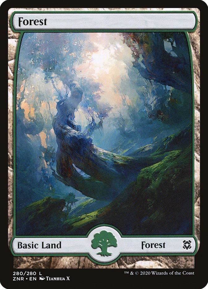 Forest (280) [Zendikar Rising] | Mindsight Gaming