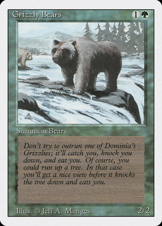 Grizzly Bears [Revised Edition] | Mindsight Gaming