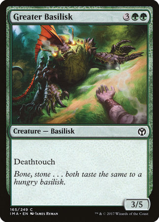 Greater Basilisk [Iconic Masters] | Mindsight Gaming