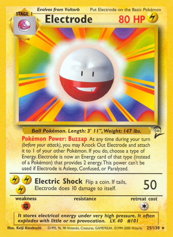 Electrode (25/130) [Base Set 2] | Mindsight Gaming