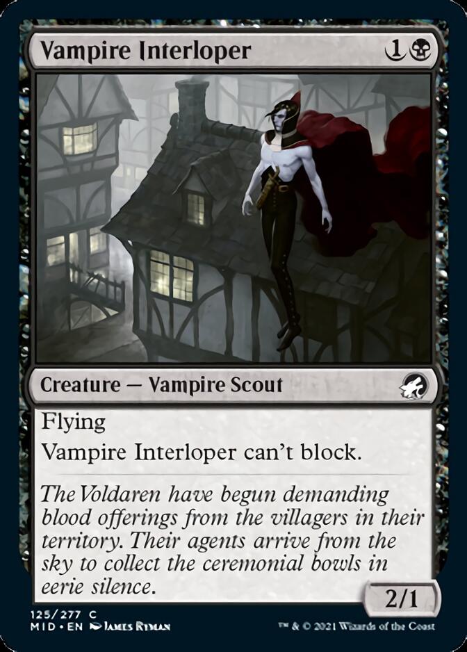 Vampire Interloper [Innistrad: Midnight Hunt] | Mindsight Gaming