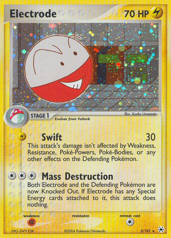 Electrode (5/101) [EX: Hidden Legends] | Mindsight Gaming