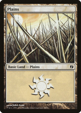 Plains (38) [Duel Decks: Venser vs. Koth] | Mindsight Gaming