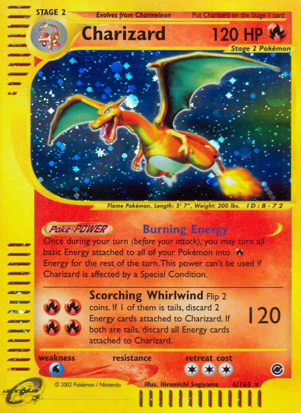 Charizard (6/165) [Expedition: Base Set] | Mindsight Gaming