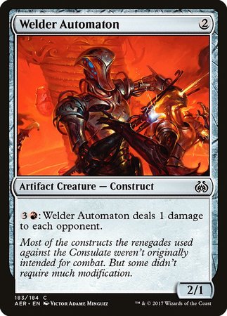 Welder Automaton [Aether Revolt] | Mindsight Gaming