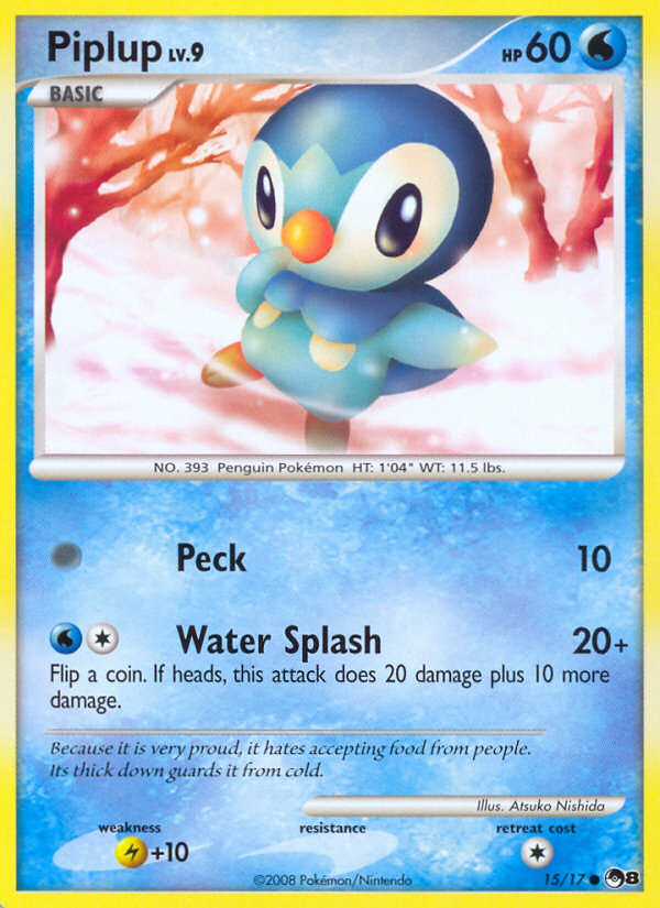 Piplup (15/17) [POP Series 8] | Mindsight Gaming