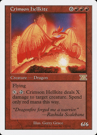 Crimson Hellkite [Classic Sixth Edition] | Mindsight Gaming