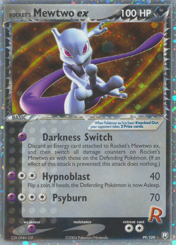 Rocket's Mewtwo ex (99/109) [EX: Team Rocket Returns] | Mindsight Gaming