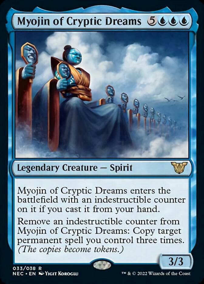 Myojin of Cryptic Dreams [Kamigawa: Neon Dynasty Commander] | Mindsight Gaming