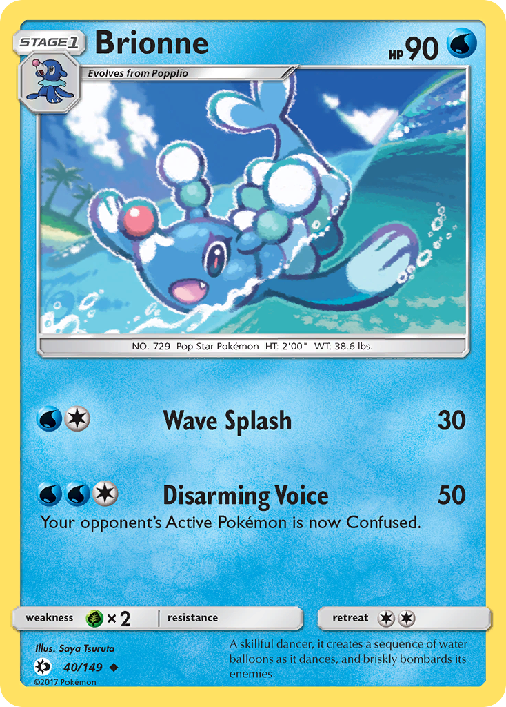 Brionne (40/149) [Sun & Moon: Base Set] | Mindsight Gaming