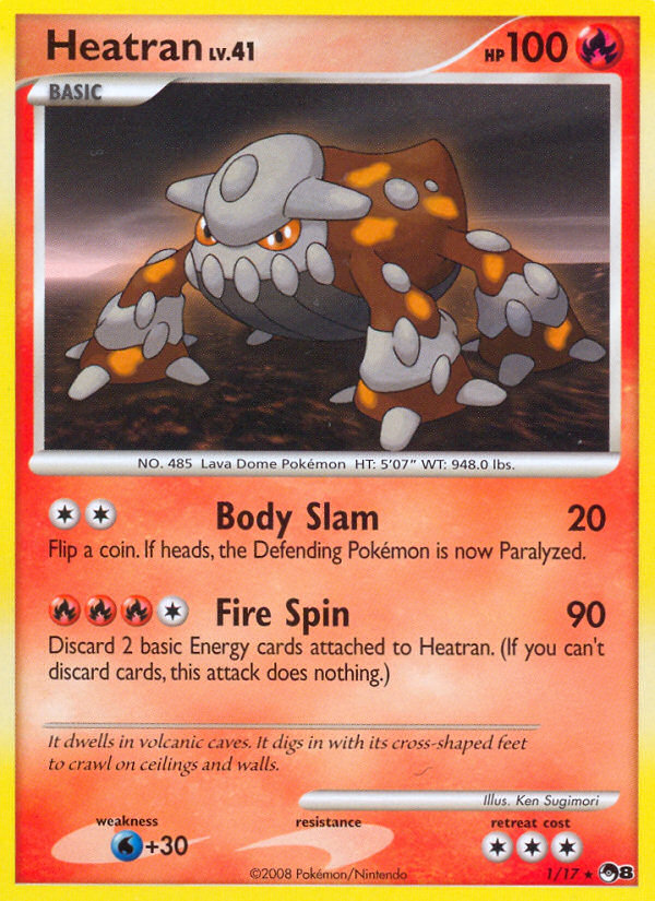 Heatran (1/17) [POP Series 8] | Mindsight Gaming