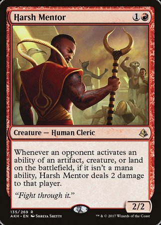 Harsh Mentor [Amonkhet] | Mindsight Gaming