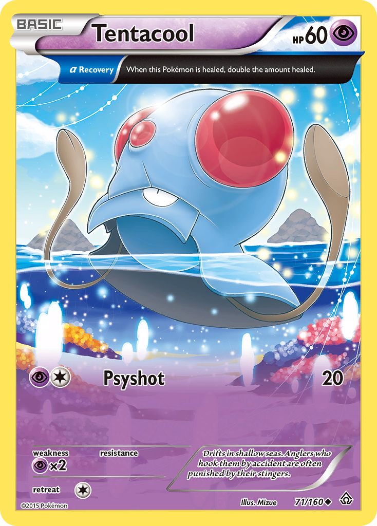 Tentacool (71/160) [XY: Primal Clash] | Mindsight Gaming