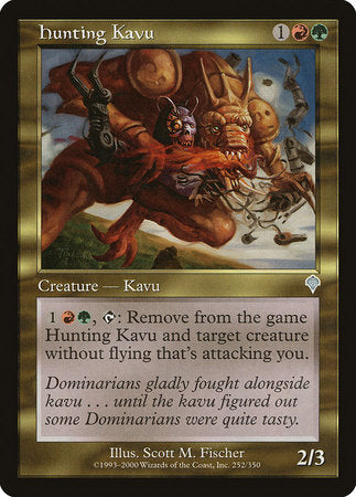 Hunting Kavu [Invasion] | Mindsight Gaming