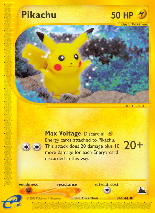 Pikachu (84/144) [Skyridge] | Mindsight Gaming