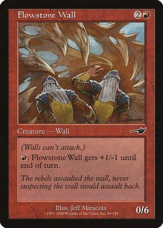 Flowstone Wall [Nemesis] | Mindsight Gaming