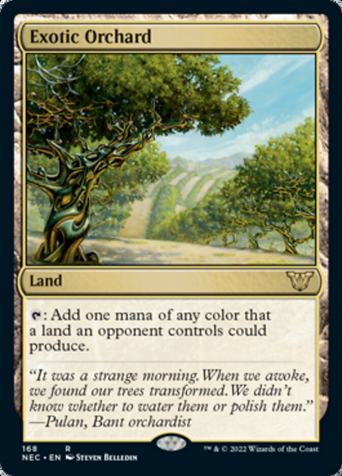 Exotic Orchard [Kamigawa: Neon Dynasty Commander] | Mindsight Gaming