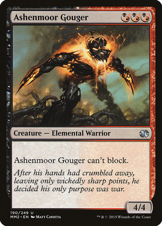 Ashenmoor Gouger [Modern Masters 2015] | Mindsight Gaming