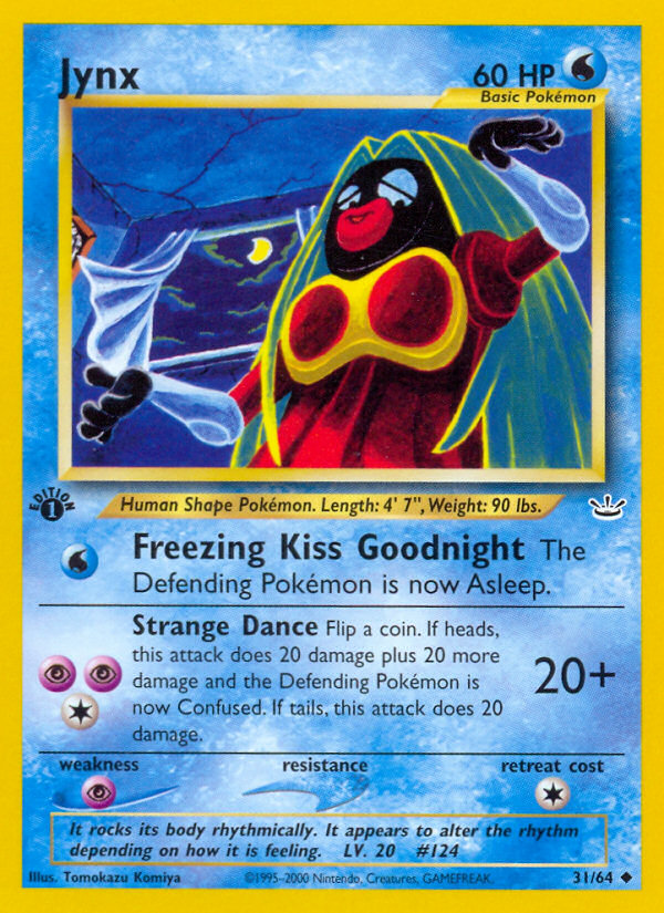 Jynx (31/64) [Neo Revelation 1st Edition] | Mindsight Gaming