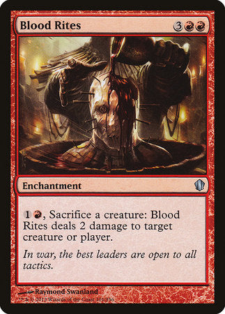 Blood Rites [Commander 2013] | Mindsight Gaming