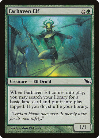 Farhaven Elf [Shadowmoor] | Mindsight Gaming
